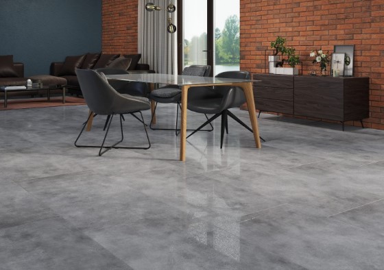 Types Of Floor Tile Design Make The Living Room