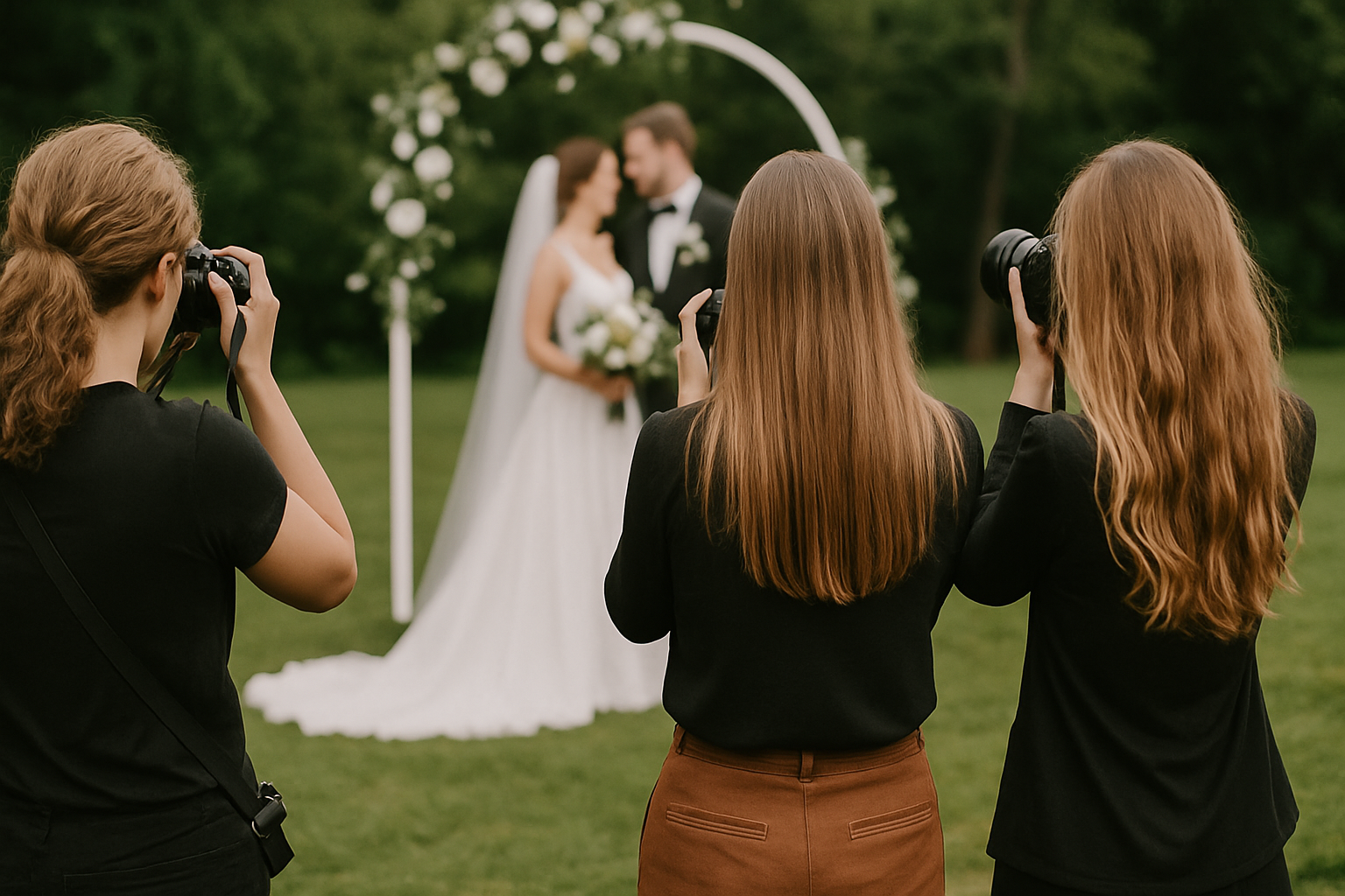 female wedding photographer