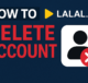 how to delete my account on https://www.lalal.ai/help/